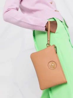 Versace 1K26V BROWN Pochette La Medusa Femme -Pas Cher Versace Boutique 16806615 a1c16ae2 c0eb 492c 960c 72b58eb9da93 600