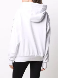 Versace 2W070 WHITE+MULTI Hoodie à Logo Imprimé Femme 8 Versace 2W070 WHITE+MULTI Hoodie à Logo Imprimé Femme -Pas Cher Versace Boutique 16806625 33553346 600