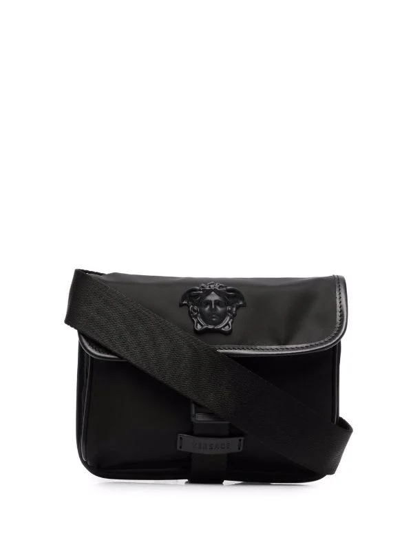 Versace Petite Sacoche La Medusa D41NP BLACK/BLACKPALLADIUM 1 Versace Petite Sacoche La Medusa D41NP BLACK/BLACKPALLADIUM