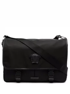 ( Nouvelle Collection ) Versace Sac à Bandoulière La Medusa D41NP BLACK/BLACKPALLADIUM