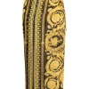 Versace Robe De Plage à Imprimé Baroque 5B000 YELLOW/BLACK