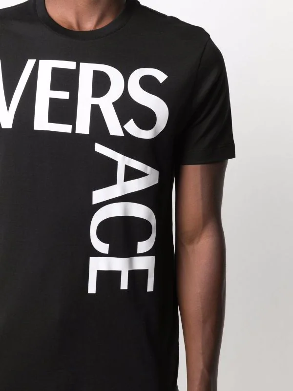 ( Positively Conscious ) Versace T-shirt Ajusté à Logo Imprimé Homme 5 ( Positively Conscious ) Versace T-shirt Ajusté à Logo Imprimé Homme – Image 5