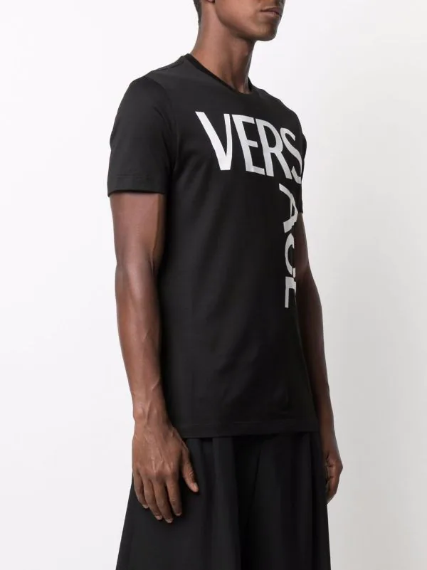 ( Positively Conscious ) Versace T-shirt Ajusté à Logo Imprimé Homme 3 ( Positively Conscious ) Versace T-shirt Ajusté à Logo Imprimé Homme – Image 3