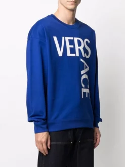 ( Positively Conscious ) Versace Sweat à Logo Imprimé Homme -Pas Cher Versace Boutique 16807365 33378108 600
