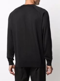 Versace 1B000 BLACK Pull à Motif Medusa Homme -Pas Cher Versace Boutique 16807371 33576475 600