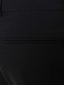 Versace 1B000 BLACK Pantalon De Costume En Laine Homme -Pas Cher Versace Boutique 16807380 33417276 600