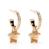 Versace Boucles D'oreilles Medusa à Ornements Femme