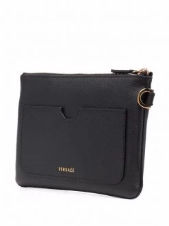 Versace Pochette La Medusa 1B00V BLACK-VERSACE GOLD -Pas Cher Versace Boutique 16807396 33449215 600