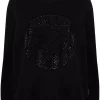 Versace Sweat Medusa à Ornements En Cristal Femme