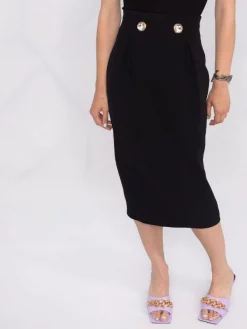 Versace Jupe Mi-longue à Ornements En Cristal Femme 10 Versace Jupe Mi-longue à Ornements En Cristal Femme -Pas Cher Versace Boutique 16807425 33748678 600