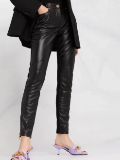 Versace Pantalon Skinny 1B000 BLACK -Pas Cher Versace Boutique 16807431 3a5902dc 2249 4ff2 97fd 9d906a61f16a 600