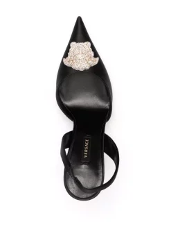 Versace Escarpins La Medusa à Bride Arrière Femme 7 Versace Escarpins La Medusa à Bride Arrière Femme -Pas Cher Versace Boutique 16807441 33574456 600