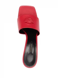 Versace Mules La Medusa 70 Mm Femme -Pas Cher Versace Boutique 16807442 33435234 600