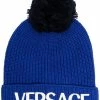 Versace Bonnet à Logo Imprimé Homme