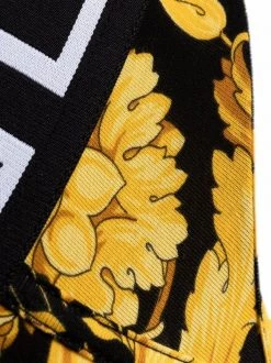 ( Positively Conscious ) Versace 5B000 BLACK GOLD Slip à Imprimé Baroque Homme -Pas Cher Versace Boutique 16807511 33856357 600