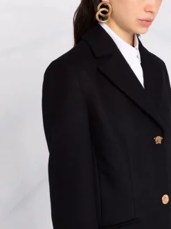 Versace Manteau Medusa En Laine 1B000 BLACK 10 Versace Manteau Medusa En Laine 1B000 BLACK -Pas Cher Versace Boutique 16808035 33374845 600