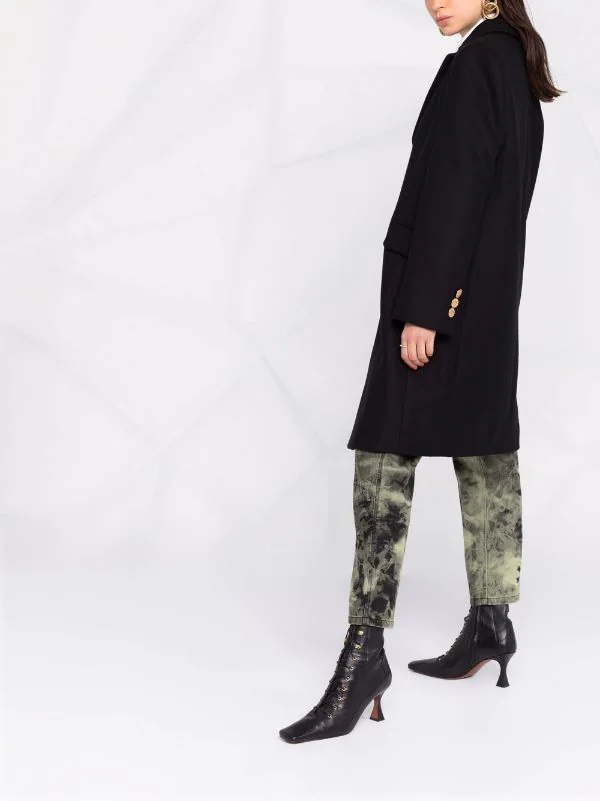 Versace Manteau Medusa En Laine 1B000 BLACK 4 Versace Manteau Medusa En Laine 1B000 BLACK – Image 4