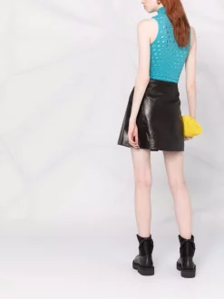 Versace Minijupe Medusa à Effet Portefeuille Femme -Pas Cher Versace Boutique 16808042 33757014 600