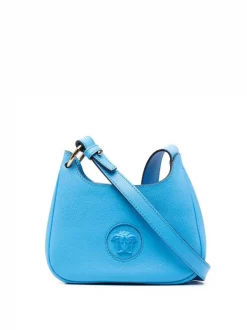 Versace Petit Sac La Medusa 1U38V BLUE + BLUE + VERSACE GLOD