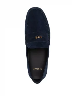 Versace 1U61V NAVY Mocassins Medusa En Daim Homme 7 Versace 1U61V NAVY Mocassins Medusa En Daim Homme -Pas Cher Versace Boutique 16808084 33425649 600