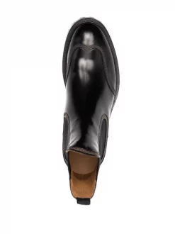 Versace Bottines Chelsea à Bout En Amande Homme -Pas Cher Versace Boutique 16808090 33728716 600