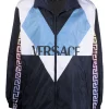 Versace Veste De Sport Colour Block à Logo Homme