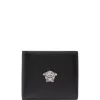 Versace Portefeuille Medusa Head Pliant 1B00E NERO + RUTENIO