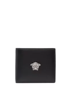 Versace Portefeuille Medusa Head Pliant 1B00E NERO + RUTENIO