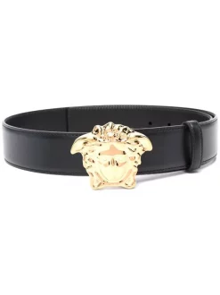 Versace KVO41 BLACK GOLD Ceinture Medusa Palazzo Ajustable Homme