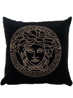 Versace Z4800 BLACK Coussin Medusa Brodé De Sequins Femme