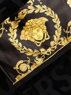 Versace Z4800 BLACK Peignoir à Imprimé Baroque Homme -Pas Cher Versace Boutique 16816730 33768752 600