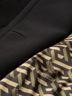 Versace Manteau à Simple Boutonnage 1B000 BLACK 14 Versace Manteau à Simple Boutonnage 1B000 BLACK -Pas Cher Versace Boutique 16816867 35588518 600