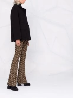 Versace Manteau à Simple Boutonnage 1B000 BLACK 11 Versace Manteau à Simple Boutonnage 1B000 BLACK -Pas Cher Versace Boutique 16816867 35592113 600