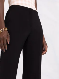 Versace Pantalon évasé à Taille Mi-haute 1B000 BLACK -Pas Cher Versace Boutique 16816868 35040554 600