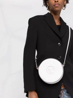 Versace 1W04V WHITE Sac Porté épaule La Medusa à Design Rond Femme -Pas Cher Versace Boutique 16816876 7cf315f6 e873 4d1f a201 07d50d2e01f4 600