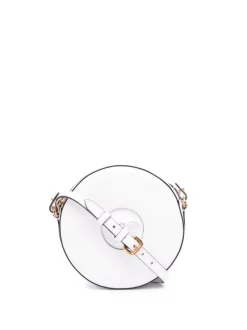 Versace 1W04V WHITE Sac Porté épaule La Medusa à Design Rond Femme