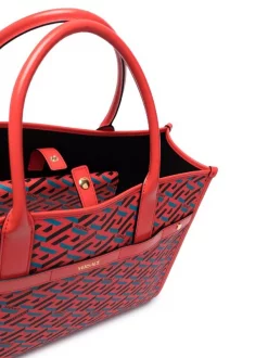 Versace 5R08V ORANGE PEEL+ REGAL BLUE + VERSACE GOLD Sac Cabas à Imprimé La Greca Femme 9 Versace 5R08V ORANGE PEEL+ REGAL BLUE + VERSACE GOLD Sac Cabas à Imprimé La Greca Femme -Pas Cher Versace Boutique 16816881 35954528 600