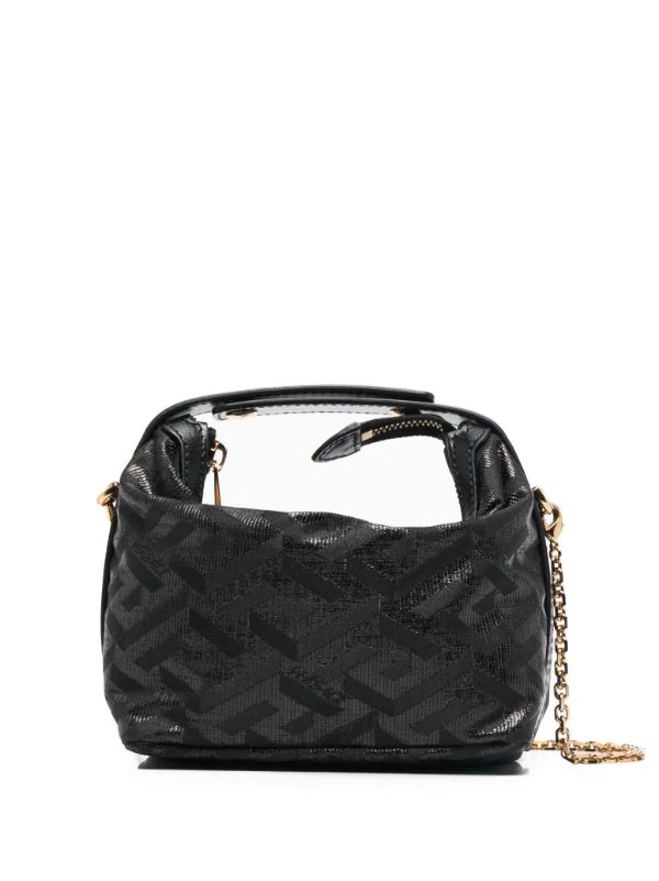 Versace Sac à Bandoulière La Greca Signature Femme 1 Versace Sac à Bandoulière La Greca Signature Femme