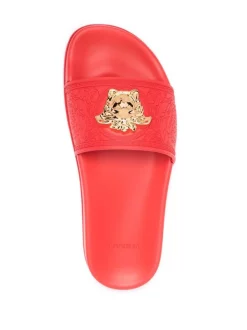 ( Nouvelle Collection ) Versace Claquettes à Plaque Medusa Head Femme -Pas Cher Versace Boutique 16816898 34843403 600