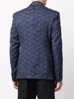 Versace Blazer à Imprimé La Greca Homme -Pas Cher Versace Boutique 16816928 36104186 600