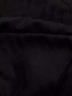 Versace Pantalon En Satin à Logo Brodé 1B000 BLACK -Pas Cher Versace Boutique 16816933 34327018 600