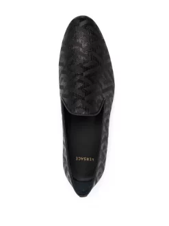 Versace Chaussons En Jacquard 1B000 NERO -Pas Cher Versace Boutique 16816942 34766243 600