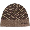 Versace Bonnet Colour Block En Maille Femme
