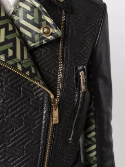 Versace Veste De Moto La Greca Femme -Pas Cher Versace Boutique 16817227 36422276 600