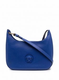 Versace Sac Porté épaule La Medusa 1U69V Blue
