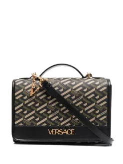 Versace Sac Porté épaule La Greca Signature Femme