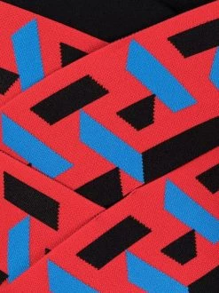 Versace Robe La Greca Courte Sans Manches 1B000 BLACK -Pas Cher Versace Boutique 16817283 35616756 600