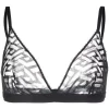 Versace Brassière Greca Signature En Tulle Femme