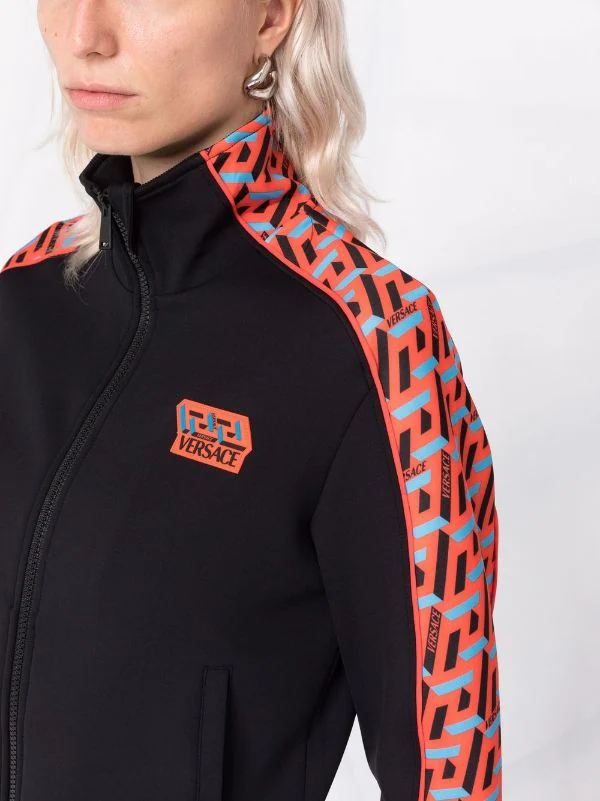 Versace 5B250 Veste De Sport Le Greca Femme 3 Versace 5B250 Veste De Sport Le Greca Femme – Image 3