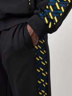 Versace 5B140 BLACK Pantalon De Jogging La Greca Imprimé Homme 9 Versace 5B140 BLACK Pantalon De Jogging La Greca Imprimé Homme -Pas Cher Versace Boutique 16817317 35949047 600